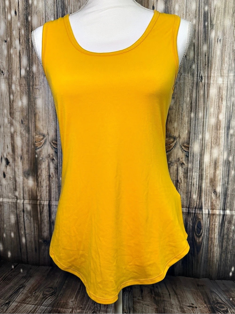 New LuLaRoe Yellow Sleeveless Tank Top